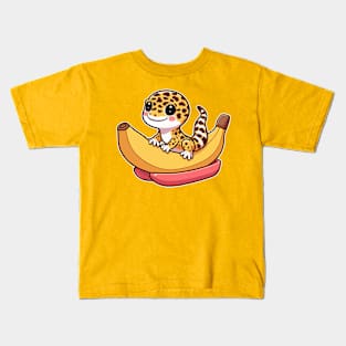 Leopard Gecko Kids T-Shirt